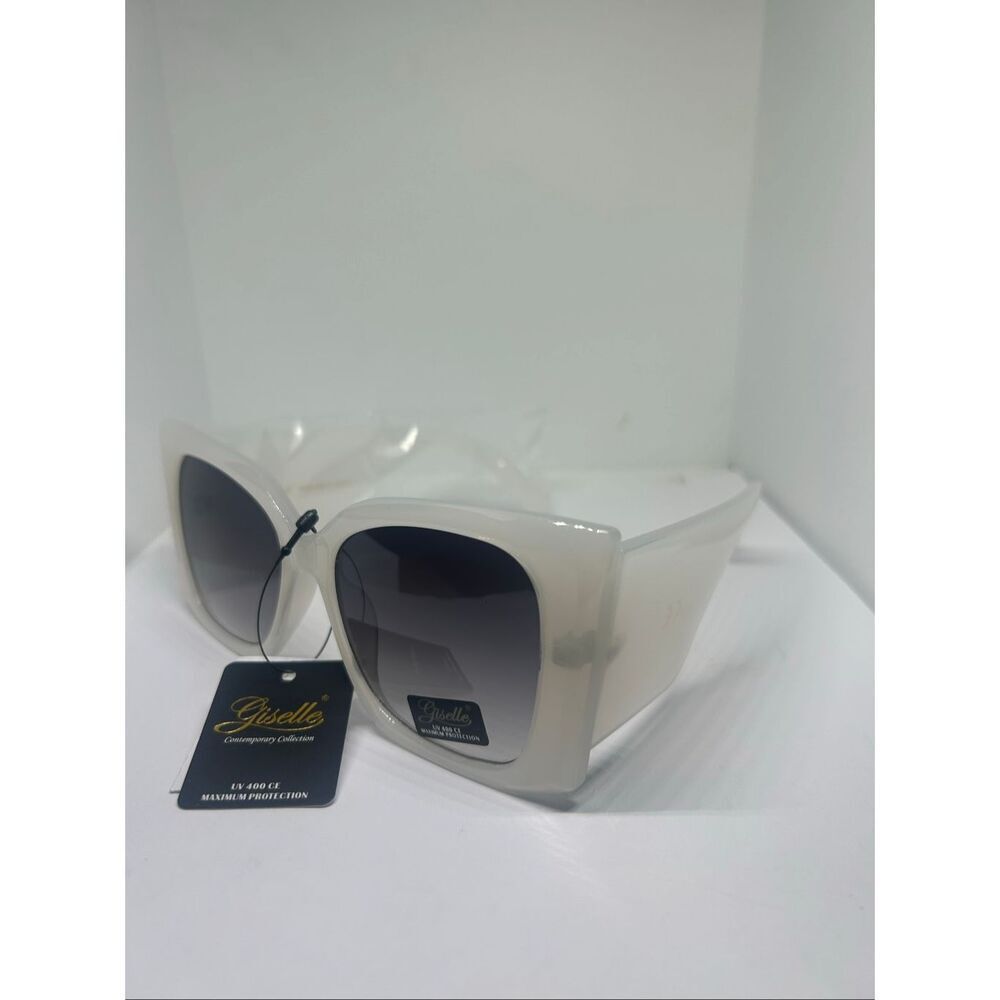 Giselle Contemporary Collection Oversized Cat Eye Sunglasses – UV400 Protection